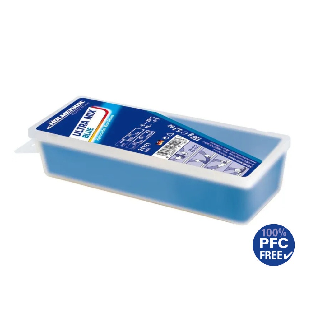HOLMENKOL Ultra Mix Blue 滑行蜡（-20~-8℃） · 150g