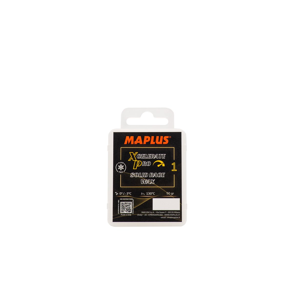 MAPLUS 钼基竞速蜡固体（热雪 -3~0℃） · 50g 图 2