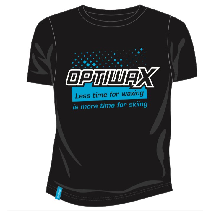 OPTIWAX T恤，黑色