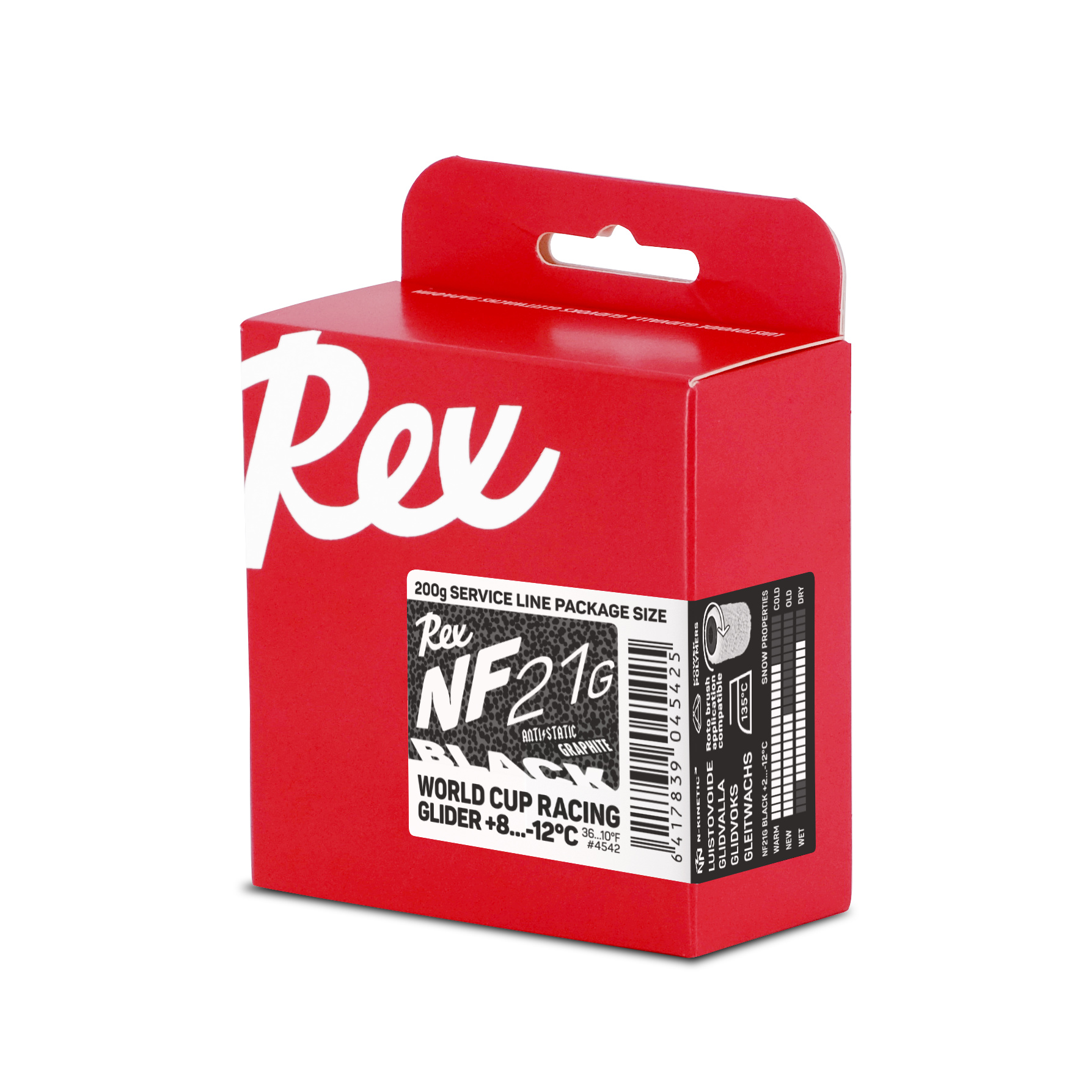 Rex NF21g 石墨/黑色 200g