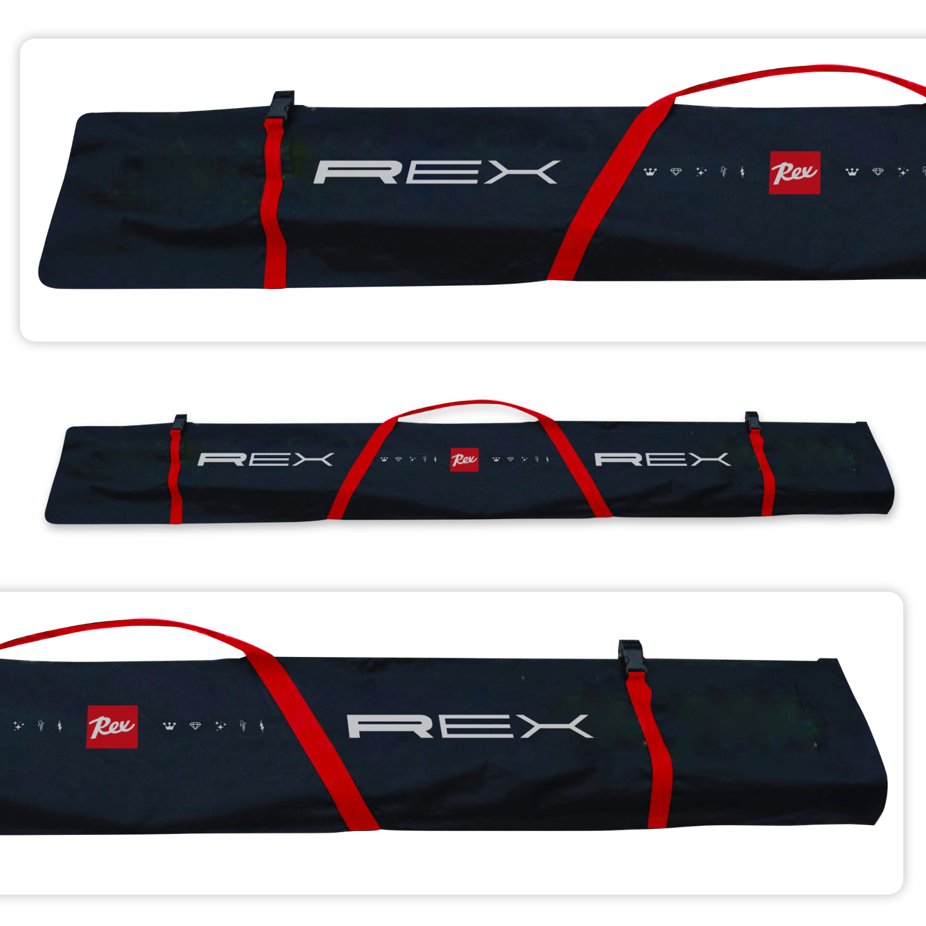 Rex 专业滑雪板包