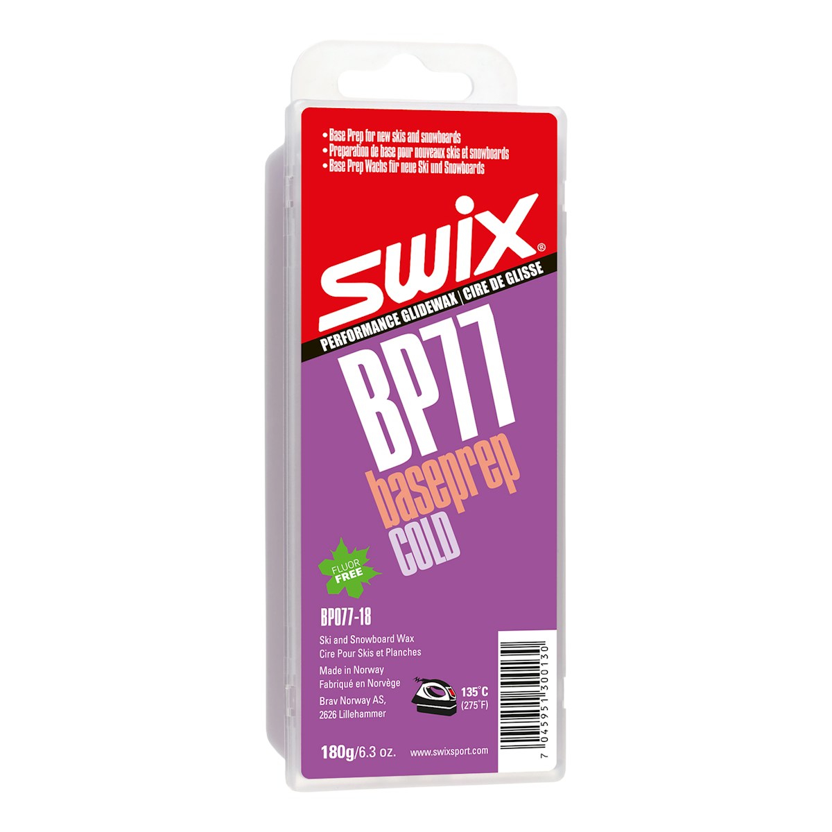 SWIX 预底蜡 BP077-18 图 2