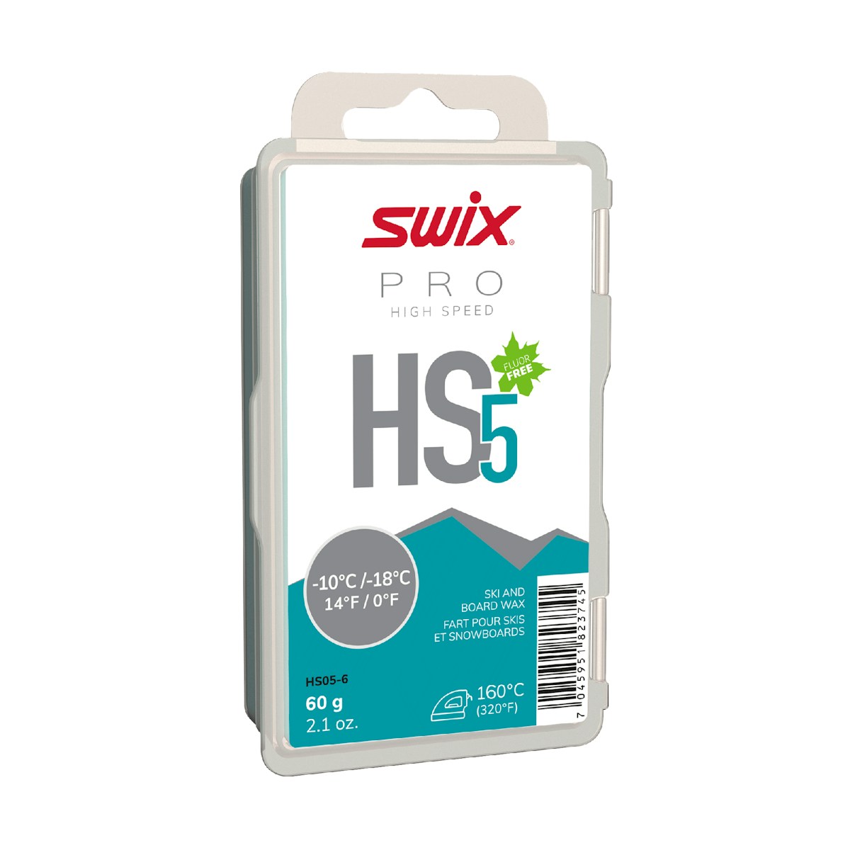 SWIX 无氟快速蜡 HS05-6（-18~-10℃） 图 2