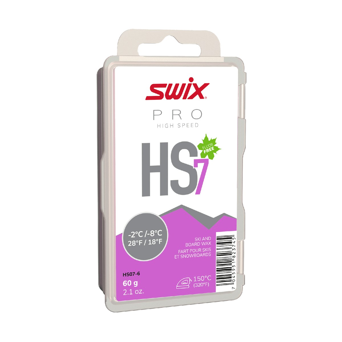 SWIX 无氟快速蜡 HS07-6（-8~-2℃） 图 3