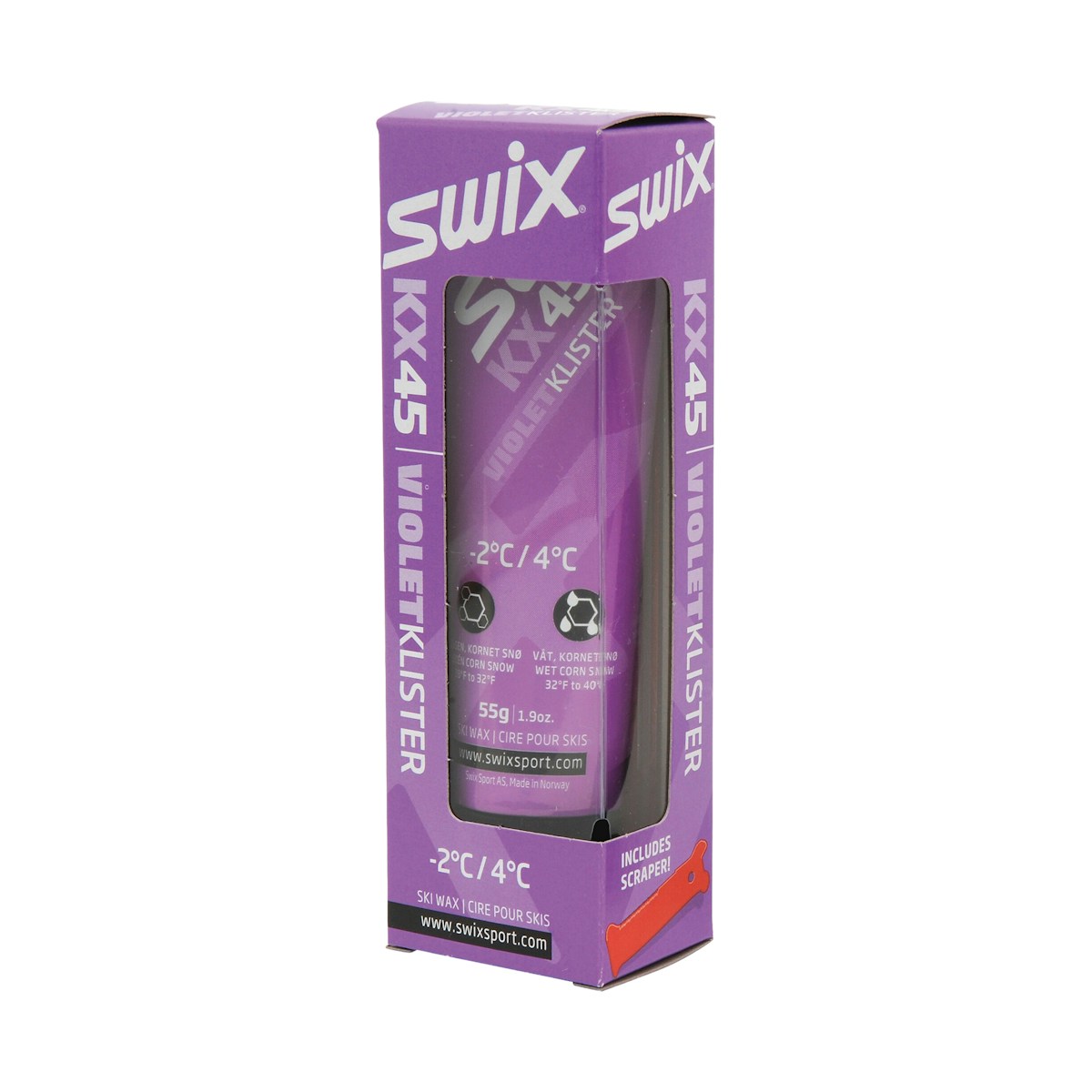 SWIX 湿雪蜡 Kx45（-4~2℃） 图 2