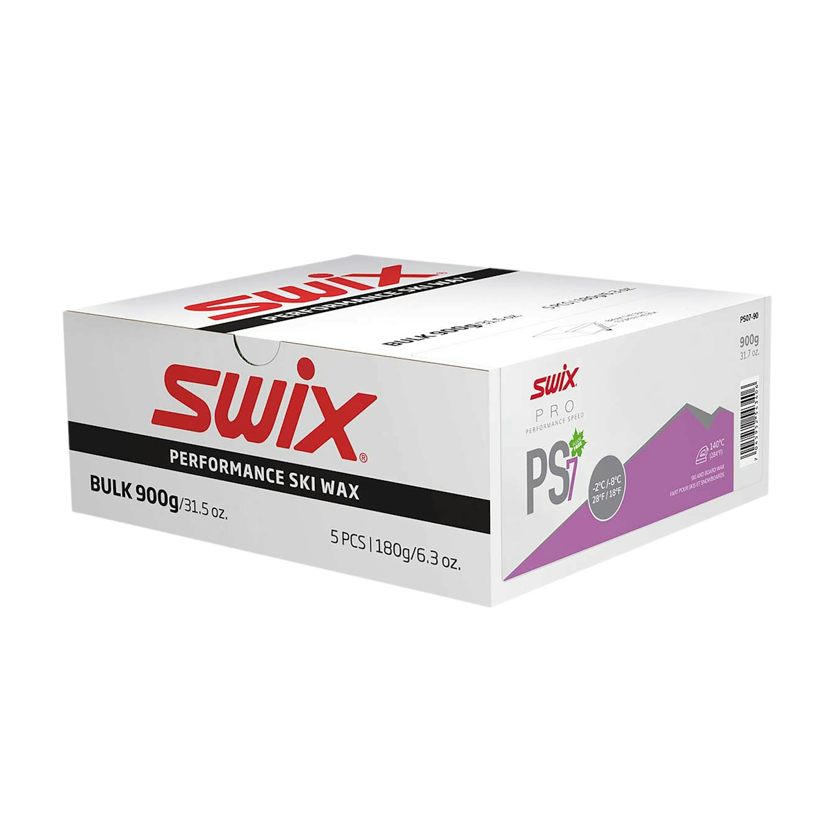 SWIX 无氟性能蜡 PS07-90（-8~-2℃）