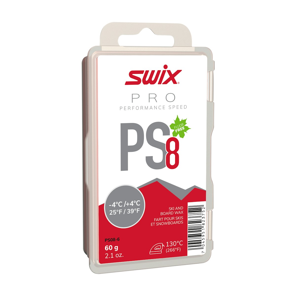 SWIX 无氟性能蜡 PS08-6（-4~4℃） 图 2