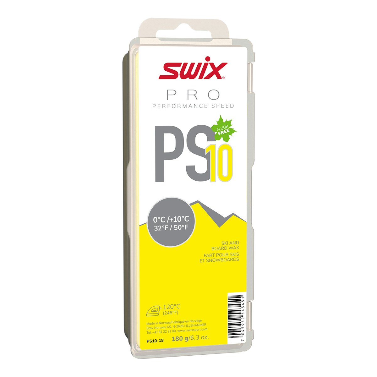SWIX 无氟性能蜡 PS10-18（0~10℃） 图 3