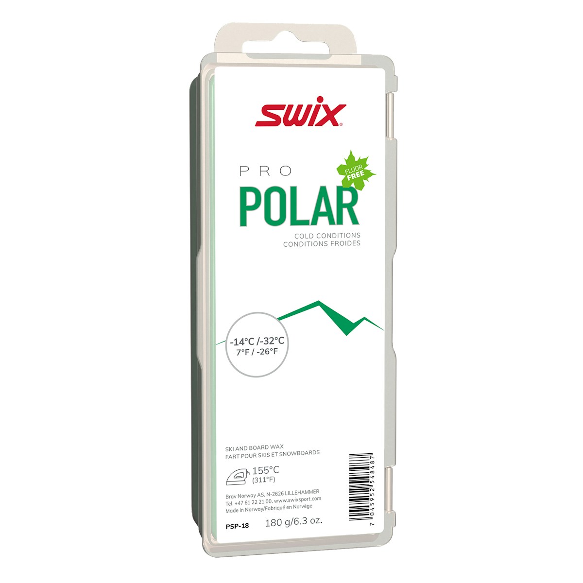 SWIX 极地粉末蜡 PSP PSP-18（-32~-14℃） 图 3