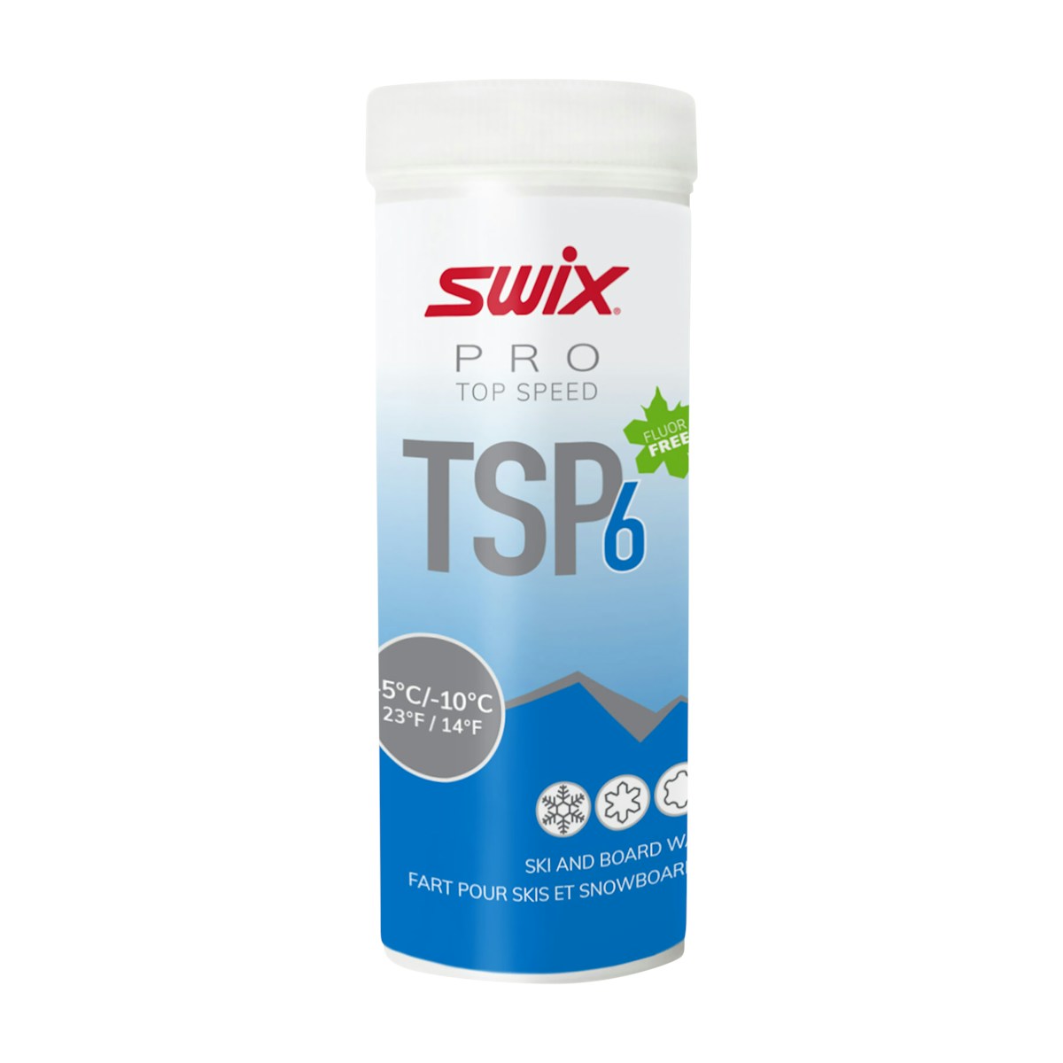 SWIX 无氟粉末蜡 TSP TSP06-4（-12~-6℃） 图 2