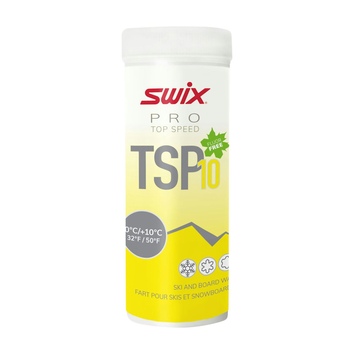 SWIX 无氟粉末蜡 TSP TSP10-4（0~10℃） 图 2