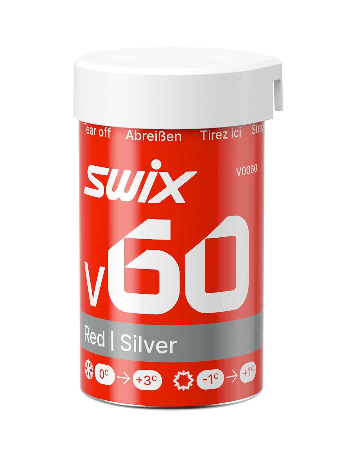 SWIX 硬质防滑蜡 V0060（-1~1℃）