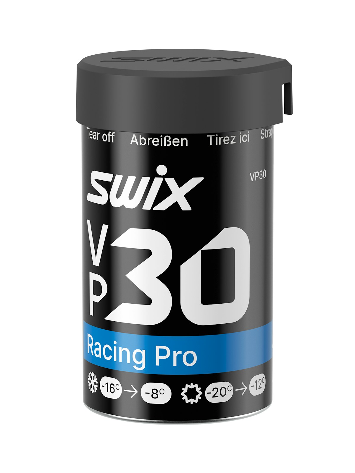 SWIX 硬质防滑蜡 Vp30（-20~-12℃）