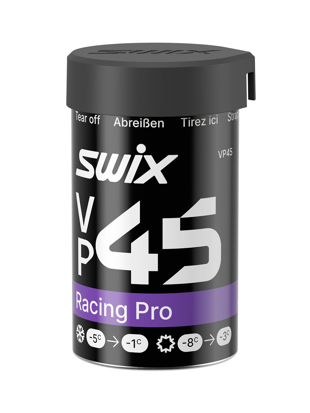 SWIX 硬质防滑蜡 Vp45（-8~-3℃）