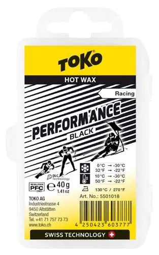 TOKO Performance 固体蜡 黑色（-30~10℃）