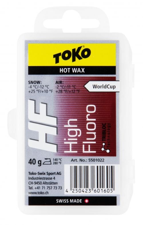 TOKO 高氟热熔蜡 红色（-12~-4℃）