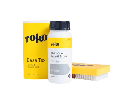 TOKO All-In-One 擦拭布与刷子套装（0~-30℃）