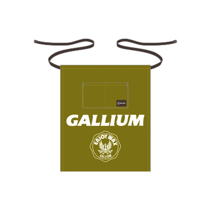 Gallium 作業用围裙 短围裙 帆布